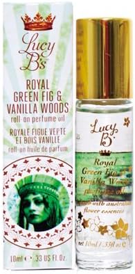 Lucy B Cosmetics Roll On, Royal Green Fig and Vanilla Woods, 0.33 Fluid Ounce