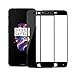 Screen Protector Compatible for OnePlus 5, Auckly Tempered Glass Screen Protector Compatible OnePlus 5 [Full Coverage] [9H+ Hardness] HD [Bubble-Free] [2 Pack]