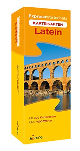 Karteikarten Expresswortschatz Latein Fur Anfanger Wiedereinsteiger Und Schuler Der 5 Bis 8 Klasse 9783867151542 Amazon Com Books