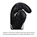 Trideer Pro Grade Boxing Gloves, Kickboxing Bagwork Gel Sparring Training Gloves, Muay Thai Style Punching Bag Mitts, Fight Gloves Men & Women (Black, 14 oz)