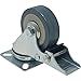12 Pack 2-Inch 65-Pound Swivel Lock Brake Polyurethane Plate Caster