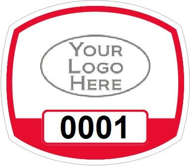 , WindowCling™ Repositionable Decals (clear) - Front Stick for Inside of Window, 50 Labels / Pack, 2" x 1.75"