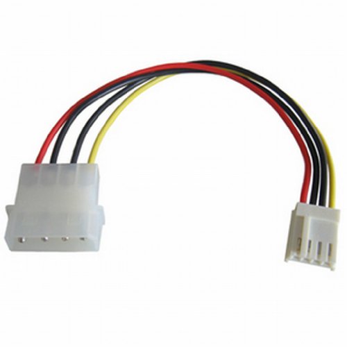 Kenable Power Converter Adapter Cable 4 pin LP4 Molex Plug to 4 pin Female