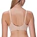 Gratlin Women's Full Cup Lightly Padded Wirefree Maternity Breastfeeding Nursing Bra Beige 34DD