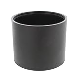 DCT 4in Plastic Circular Pipe Coupler Fittings 1-Pack, Flexible Hose Woodshop Woodworking Saw Dust Collection Piping