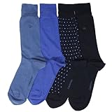 Calvin Klein Men's Casual Dot Crew Socks- 4 Pack