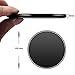 Wireless Charger, Ultra-Slim Wireless Charging Pad For iPhone 8 / 8 Plus, iPhone X, Galaxy Note 5, S7/S7 Edge/S6/S6 Edge/S6 , Nexus 7/6/5/4,LG Optimus Vu2 LG G3 and More Qi Enabled Device(black)
