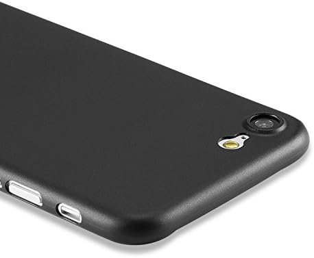 iPhone 7/8 Case, MANUKA 【Skin Series】Thin Sleek Snug Fit PP Naked Phone Texture Matt Finish Hard Case Cover for iPhone 7(2016)/8(2017) 4.7 Black