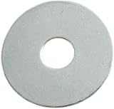 Merriway BH06118 100 Pcs Penny Repair Mudguard Washers 25mm Dia 5mm Hole view 1