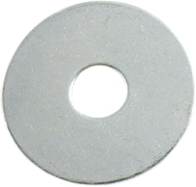 Merriway BH06118 100 Pcs Penny Repair Mudguard Washers 25mm Dia 5mm Hole