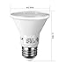 LE 7W Dimmable PAR20 LED Bulb, Spot Light Bulb, 50W Halogen Bulbs Equivalent, 3000K Warm White, 500lm, 40 Beam Angle, E26 Medium Base, Energy Star LED Light Bulbs, 5 Pack