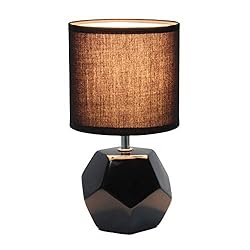 Simple Designs LT2065-BLK Round Prism Mini Table