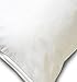National Allergy Premium 100% Cotton Zippered Body Pillow Protector - 20 x 60 - White - 300 Thread Count - Hypoallergenic Pillowcase with Zipper - Breathable Encasement Cover