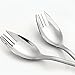 Spork 6-Pack Long Handle and Heavy Duty 18/10 Stainless Steel Sporks for Home Use and Outdoor Camping by PAIPIE