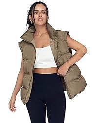AUTOMET Womens Puffer Vests Fall Fashion Jackets