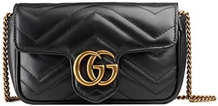 Double G Marmont matelassé leather super mini bag