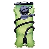 BONL Emerald Hydration Bladder 100 Oz/3-Litres, Military Class Quality Water Reservoir, Wide-Opening, Tastefree for Hiking, Bike Trip, Climbing, Hydro Backpack, Outdoor Event