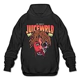 Himani Nandana Mens Juice WRLD Skull Poster Fashion Hoodie