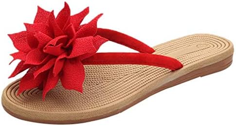 flip flops with big flowers on top