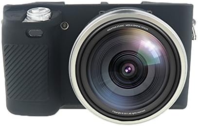 HelloPower Sony A6000 Camera Case Cover Silicone Full Body Protective Camera Housing Case Camera Bag Cover skin for Sony A6000 (Black)