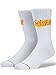 STANCE Men's Upper West Side Socks, White, Large