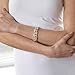 Mariell 14K Gold Plated Petite 6 1/2