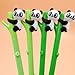 NUOLUX 8Pcs Cute Gel Ink Pen Cartoon Panda Hugs Bamboo Roller Ball Pens Black Ink 0.5mm