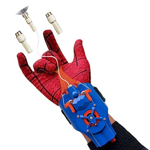  Shooter Wrist ToyRope Launcher ,USB Recharger，Automatic takeup