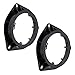 Metra 82-8153 Front Door Speaker Adapters 6-6.75 Inch for 2001-2007 Toyota Sequoia and 2004-2006 Tundra Double Cab Vehicles