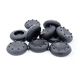 GoldenDeal 5 Pairs (10 Pcs) Black Silicone Analog