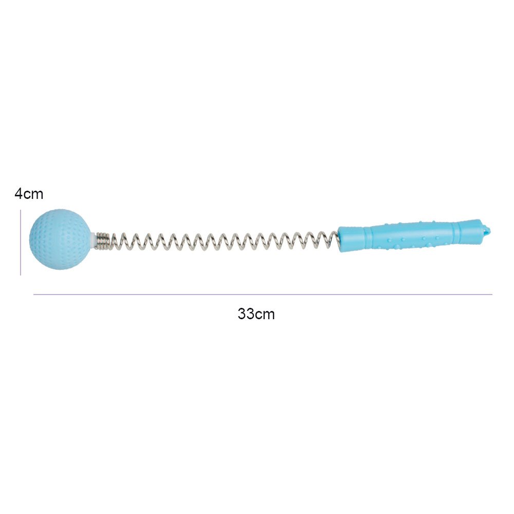 Zinnor Portable Massager Hammer Stick Manual Beat Golf Ball Massager Back Shoulder Massage Full Body Reduce Fatigue Pain Toys (Blue)