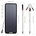 GIARIDE 7.5W-Solar-Battery-Trickle-Charger-Maintainer- Portable 12V SunPower Solar Panel Trickle Charging Kit for Car Boat RV Tractor Motorcycle Automobile and Batteries