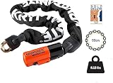Kryptonite Evolution Mini Bike Chain Lock 3 ft 10mm Heavy Duty Security view 3