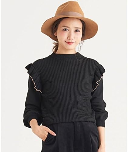 Amazon マジェスティックレゴン Majestic Legon ライン入り肩フリルニット 99ブラック 03 M セーター 通販 Amazon マジェスティックレゴン Majestic Legon ライン入り肩フリルニット 99ブラック 03 M セーター 通販