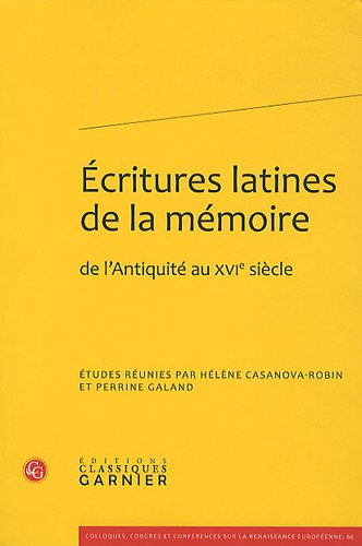 Écritures latines de la mémoire