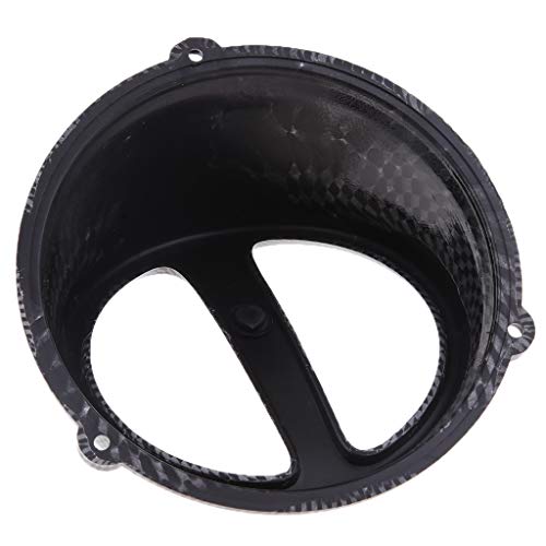 Homyl High Performance Racing Air Scoop Hood Cap Fan Cover for GY6 125cc 150cc Motorcycle Scooter 152QMI 157QMJ - Carbon Fiber - Thumbnail 4