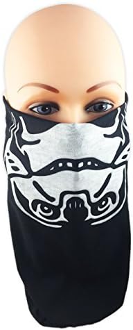 Star Wars Tube Face Mask, Balaclava, Neck Gaiter, Bandanna (Storm Trooper)