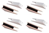 Window Wedge, Window Stopper to Baby Proof and Child Proof Providing Safety for Baby, Window Security and Overall Better Home Security (8 Total, 4 Two Packs)