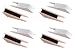 Window Wedge, Window Stopper to Baby Proof and Child Proof Providing Safety for Baby, Window Security and Overall Better Home Security (8 Total, 4 Two Packs) primary