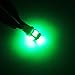 YaaGoo 12 Pack Compact Small Bulb License Plate Lights Lamp,T10 168 194 2825 W5W,Green,12pcs