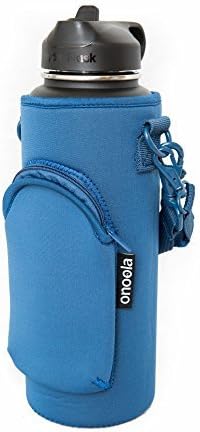 Onoola 40oz Pocket Carrier for Hydro Flask Type Bottles with Adjustable Straps (Neoprene Sleeve/Pouch)