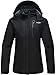 wantdo Women's Waterproof Ski Jacket Fleece Winter Parka Windproof Snow Coat Water Resistant Raincoat