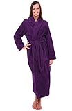 Del Rossa Womens Turkish Terry Cloth Robe, Long Cotton Bathrobe
