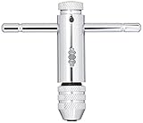 Irwin Tools 21201- T-Handle Ratcheting Tap Wrench For Tap Sizes No. 0 to 1/4