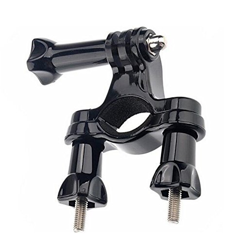 Bicycle Handlebar Seatpost Mount, Walway Bike Stand Holder for Gopro Hero 4/3+/3/2/1, Perfect for Bicycling, Mountain Biking, Motocross, Water Sports, Skiing and so on