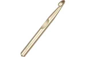 Large Size Crochet Hook 15mm Crochet Hook Long Crochet Needle QLRFFLJOY Metal Crochet Hooks DIY Yarn Weaving Tools for Knitting Blankets, Carpets and Shawl (15.0 mm)