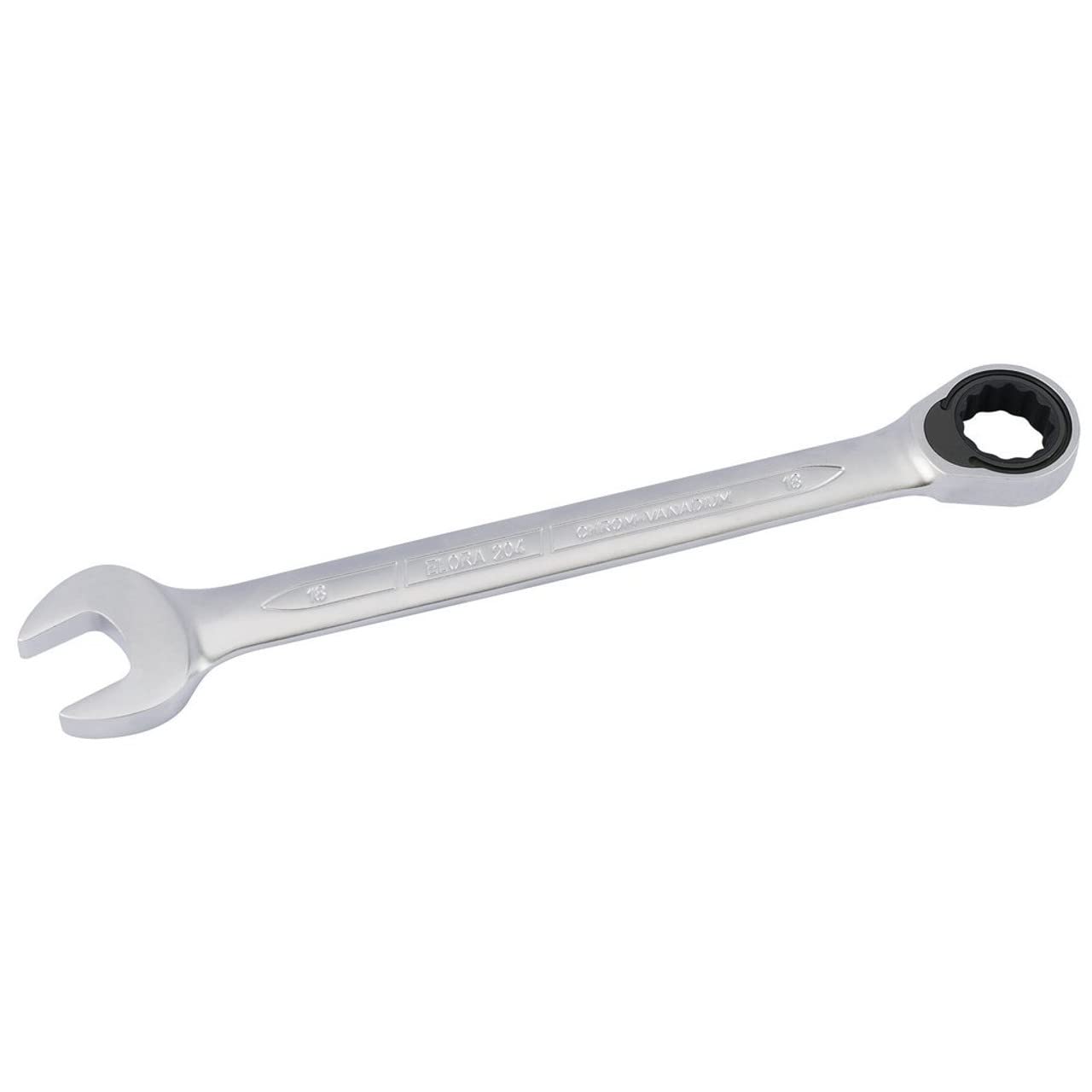 Draper 58601 Elora Metric Ratcheting Combination Spanner (18mm)