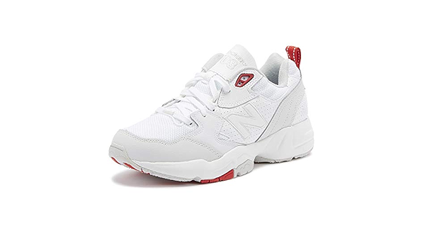 New Balance 708 Womens White/Grey/Red 