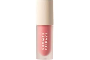 Summer Fridays Dream Lip Oil - Tinted Lip Oil with Moisturizing Sheer Coverage, High-Shine and Deep Hydration - Non-Sticky Formula for Long-Lasting Softness - Rose Bud (0.15 Oz)