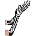 Amscan Adult Skeleton Long Gloves - One Size (1 Pair) - Perfect Costume Accessory for Halloween, Cosplay, & Themed Parties